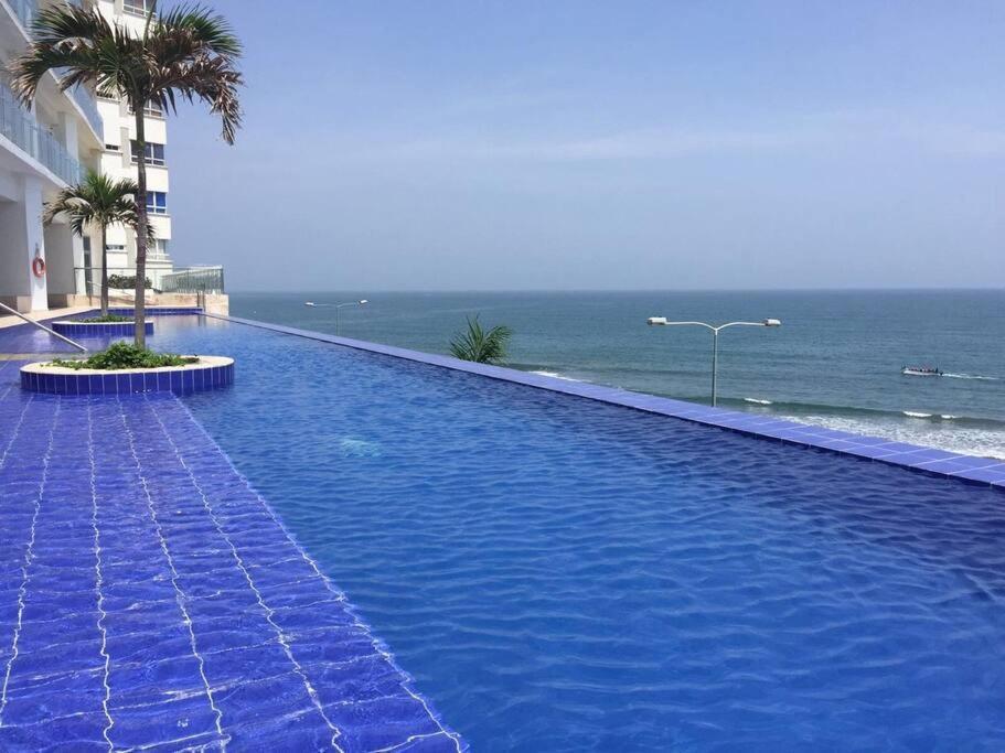 Apartamento Con Vista Al Mar Cartagena Esterno foto